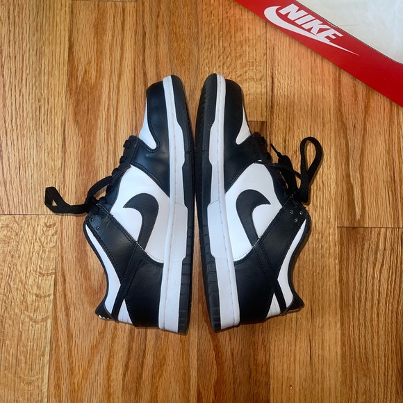 Nike Dunk Low Retro White and Black Size 8 Womens - Picture 2 of 6